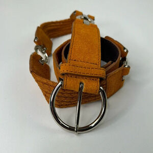 Unbranded super cool suede and rope belt